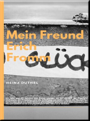 cover image of Mein Freund Erich Fromm